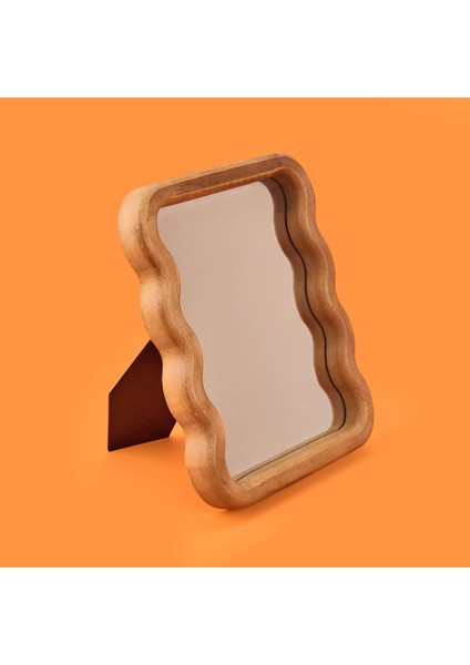 Bath Wavy Ayna - Kahverengi - 22,5 cm modelleri