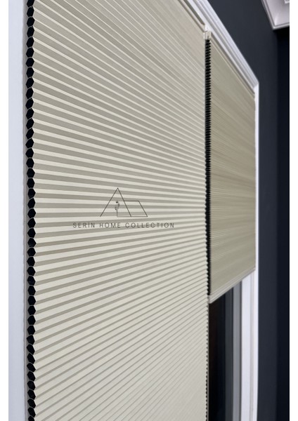 Honeycomb Krem Plise Perde Karartma ve Isı Yalıtım Özellikli fırsatları