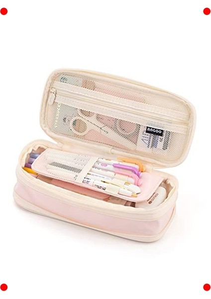 Çok Bölmeli Geniş Kapasiteli Kalem Kutusu