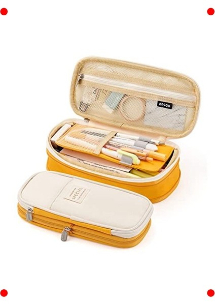 Çok Bölmeli Geniş Kapasiteli Kalem Kutusu indirimleri