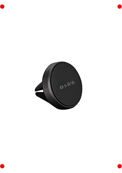 Mıknatıslı Araç Telefon Tutucu Ayarlanabilir Siyah