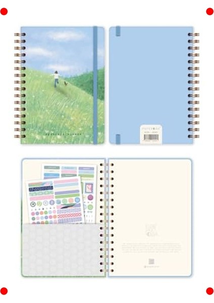 A5 Akademik Ajanda (2025-2026) - Spiralli, Manzara Kapak fırsatları