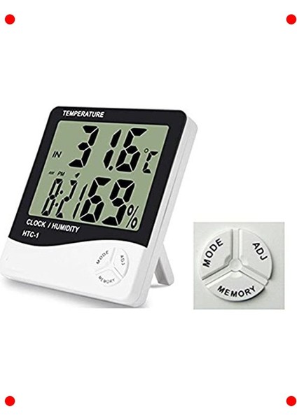 Dijital Masaüstü Termometre ve Nem Ölçer fiyatları