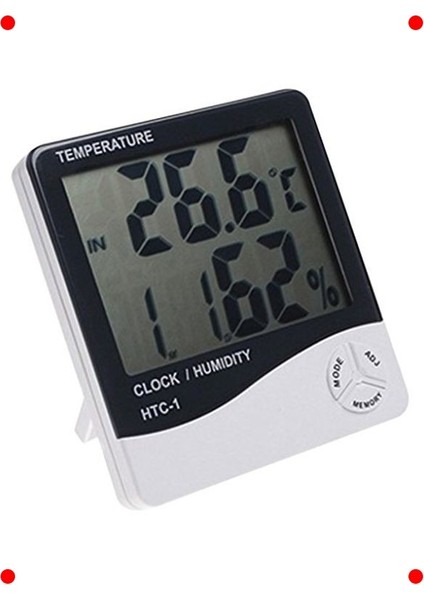 Dijital Masaüstü Termometre ve Nem Ölçer modelleri