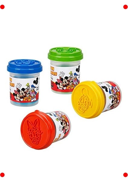 4'lü Renkli Eğlenceli Oyun Hamuru Seti fiyatları