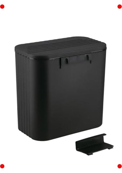 Mutfak Askılı Çöp Kovası 15 Lt Siyah fiyatları