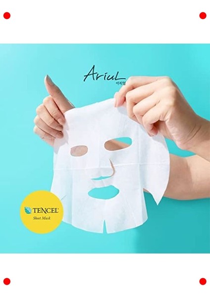 7 Günlük Aloe Vera Kağıt Maske - Nemlendirici Vegan modelleri