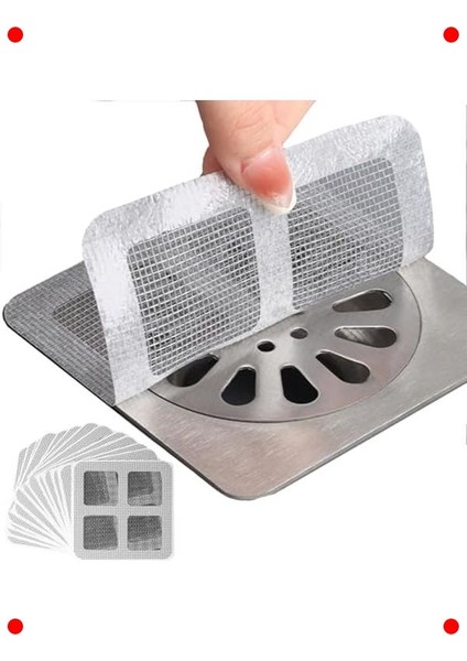 Yapışkanlı Gider Süzgeci Filtresi (20 Adet)