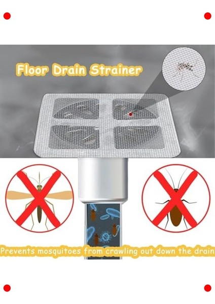Yapışkanlı Gider Süzgeci Filtresi (20 Adet) modelleri