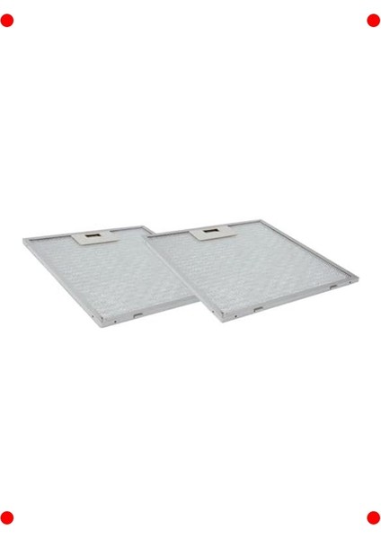 2 Adet Aspiratör Davlumbaz Yağ Filtresi