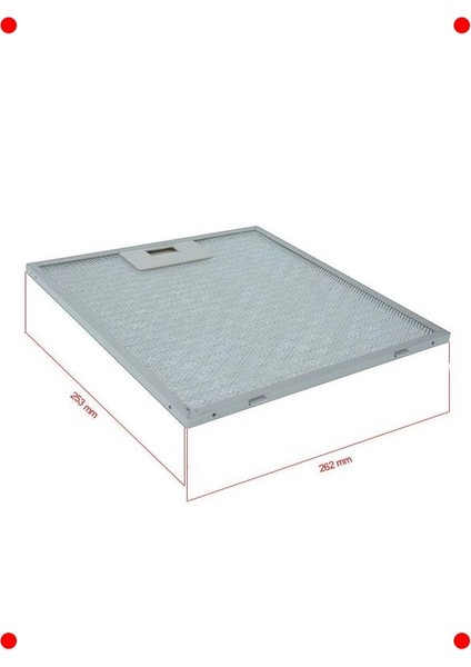 2 Adet Aspiratör Davlumbaz Yağ Filtresi fiyatları