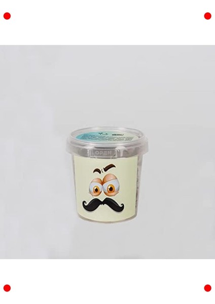 Bıyıklı Şık Çim Adam Dekoratif Bitki