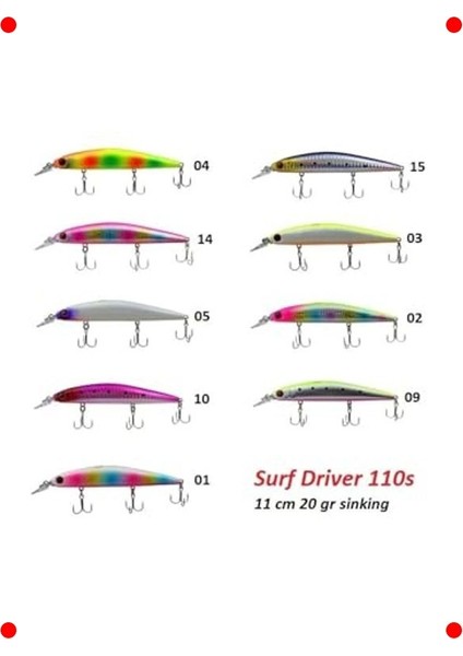 Yüzen Balık Yemi - Sert Maket 11CM 20GR fiyatları