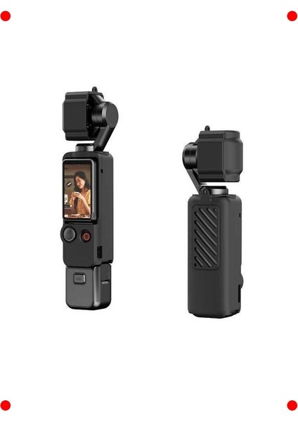 Aksiyon Kamera Uyumlu Silikon Koruma Kılıfı (3'lü) modelleri