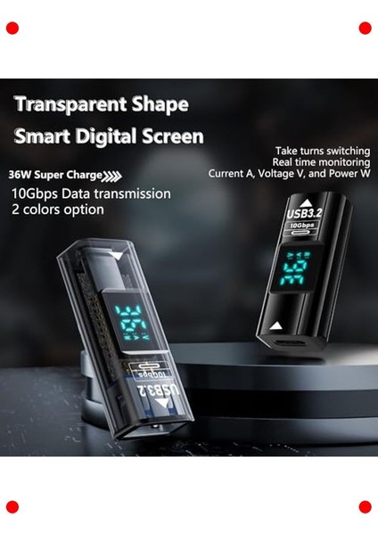 Hızlı Şarj & Veri Kablosu - USB 3.2'den Type-C'ye modelleri