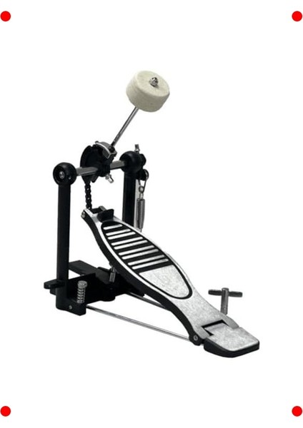 Profesyonel Tekli Bateri Kick Pedalı