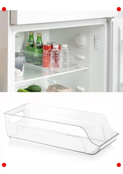 Kırılmaz Şeffaf Buzdolabı Içecek Düzenleyici fırsatları