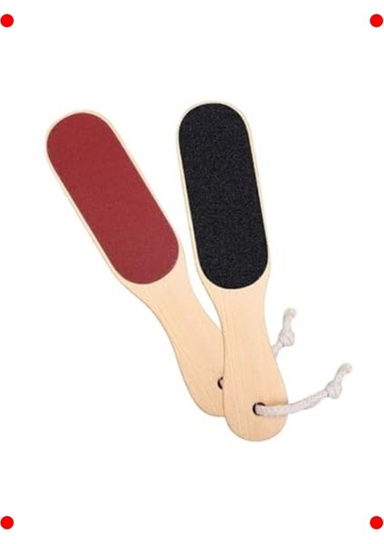 Ahşap Çift Taraflı Suya Dayanıklı Ayak Törpüsü