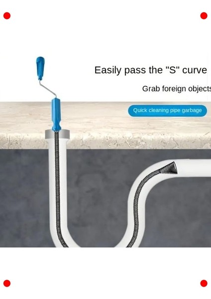 3 Metre Gider Tıkanıklık Açma Spirali fiyatları