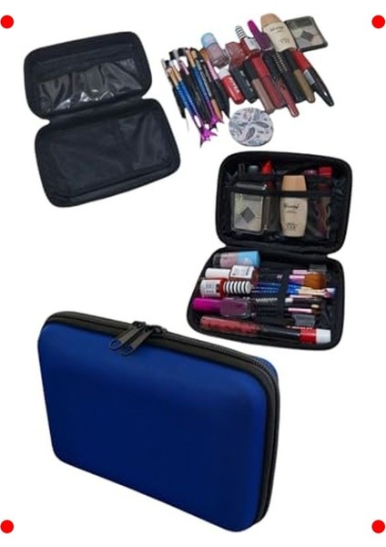 Sert Kapaklı Makyaj Çantası - Seyahat ve Organizer modelleri