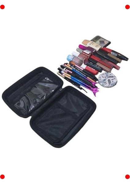 Sert Kapaklı Makyaj Çantası - Seyahat ve Organizer fırsatları