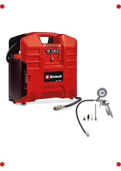 Akülü Çanta Tipi Kompresör (36V, 8 Bar, Yağsız) - Adaptörlü