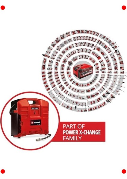 Akülü Çanta Tipi Kompresör (36V, 8 Bar, Yağsız) - Adaptörlü fiyatları