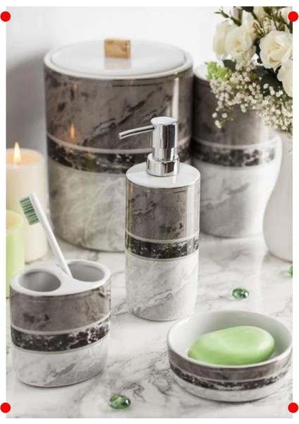 Şık Gri Sıvı Sabunluk modelleri