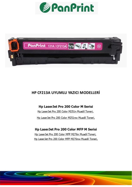 Hp Laserjet Pro 200 Color M251NW Kırmızı Muadil Toner fiyatları