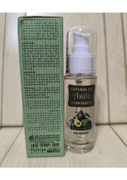 🥑 Avokado Yağlı Saç Serumu – Doğal Yağ Içerikli Antifrizz Serum (60 Ml) modelleri