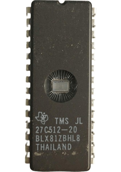 TMS27C512-20 64K x 8 Bit Eprom Entegresi – 512KB