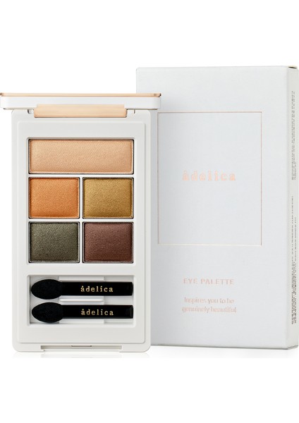 Adelica Far Paleti Olıve Brown: Zümrüt Dokunuşlu Dumanlı Kahveler