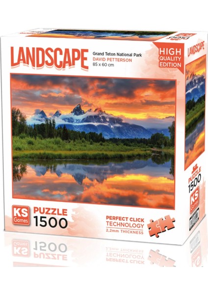 Nessiworld Grand Teton National Park Puzzle 1500 Parça 22037