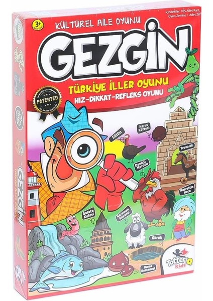 2290 Gezgin Türkiye Iller Oyunu -Tottreiq