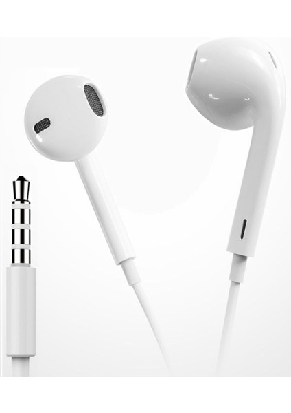 Samsung Galaxy A52 / S10+ / A72 / A71 / M51 / A23 / S10 / S10E Uyumlu Mikrofonlu Kablolu Kulaklık