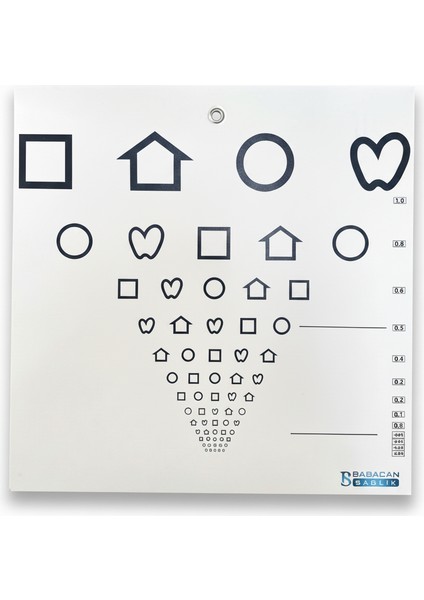 Lea Sembol Testi (Çocuk Göz Eşeli)