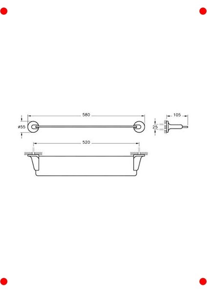 Krom Banyo Düzenleyici Etajer fiyatları