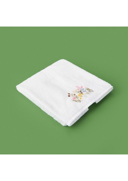 Soft Granny Summer Nugas Yüz Havlusu - Ekru - 50X90 cm fiyatları