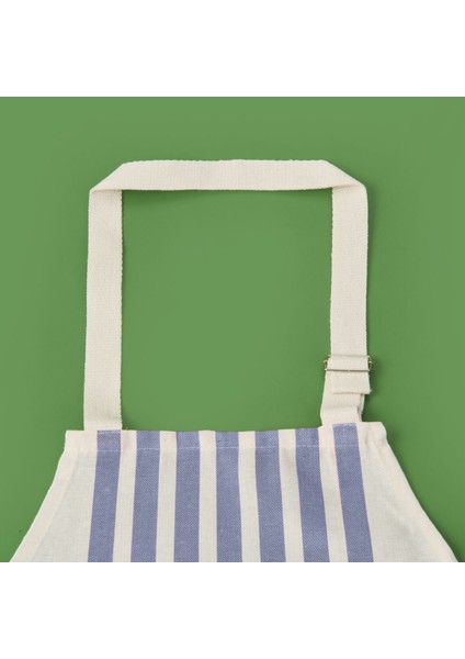 Soft Zoe Mutfak Önlüğü - Ekru / Mavi - 54X78 cm fiyatları