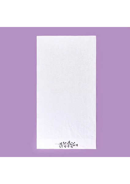 Soft French Cottage Nakışlı Yüz Havlusu - Ekru - 50X90 cm fiyatları