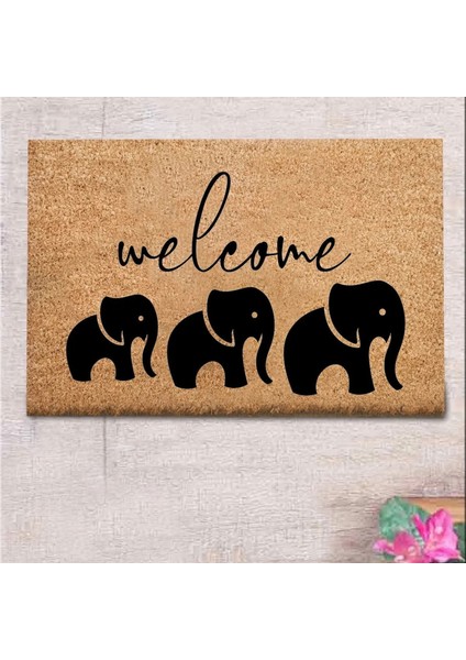 Home Koko Kapı Önü Paspası - 40X60 cm