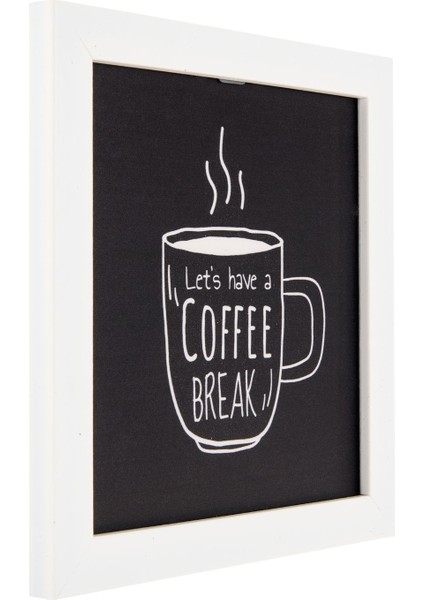 Deco Coffee Duvar Panosu - Siyah - 20X20 cm modelleri