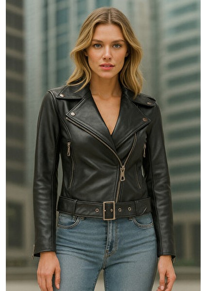 Kadın Deri Ceket Bm-01