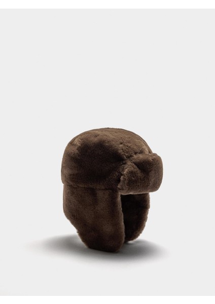 Kürk Efektli Avcı Şapkası