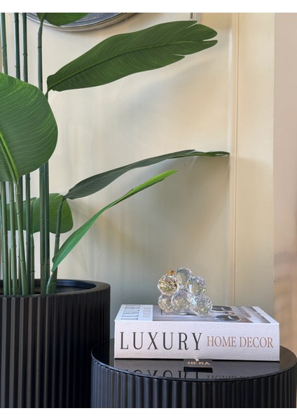 Dekoratif Kristal Üzüm 13 cm