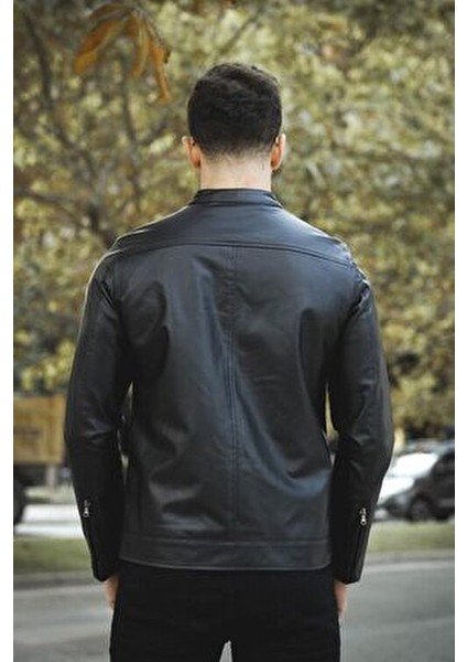 Meqlife Çocuk Kaban Kalın Kaşe Kumaşlı Uzun Kollu Siyah Casual Günlük Tarz