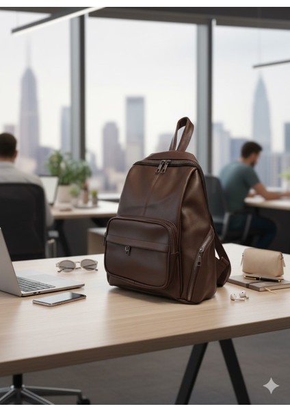 Donna Model Sırt Çantası-Yıkama Suni Deri modelleri