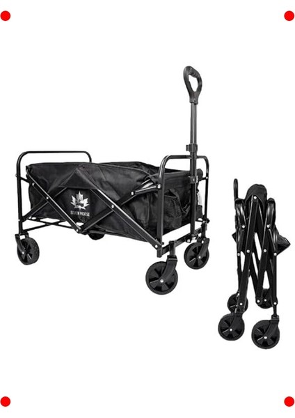 Katlanır Tekerlekli Çok Amaçlı Taşıma Arabası