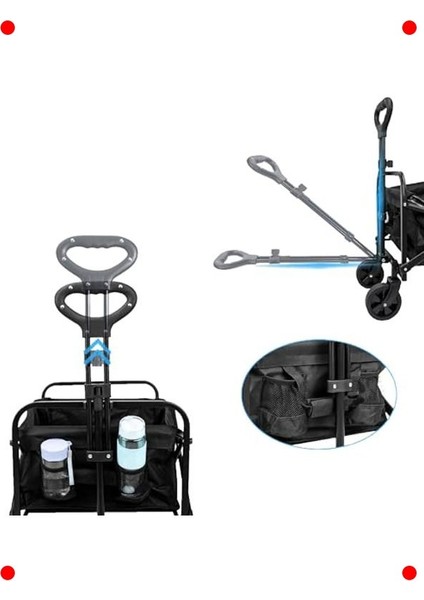 Katlanır Tekerlekli Çok Amaçlı Taşıma Arabası modelleri