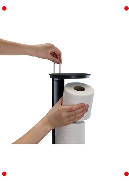 Paslanmaz Çelik Kapaklı Tuvalet Kağıdı Tutacağı fırsatları